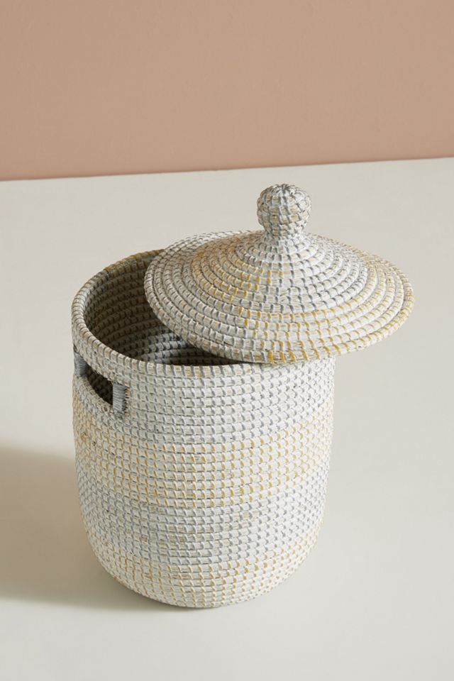 Washed Seagrass Basket #1