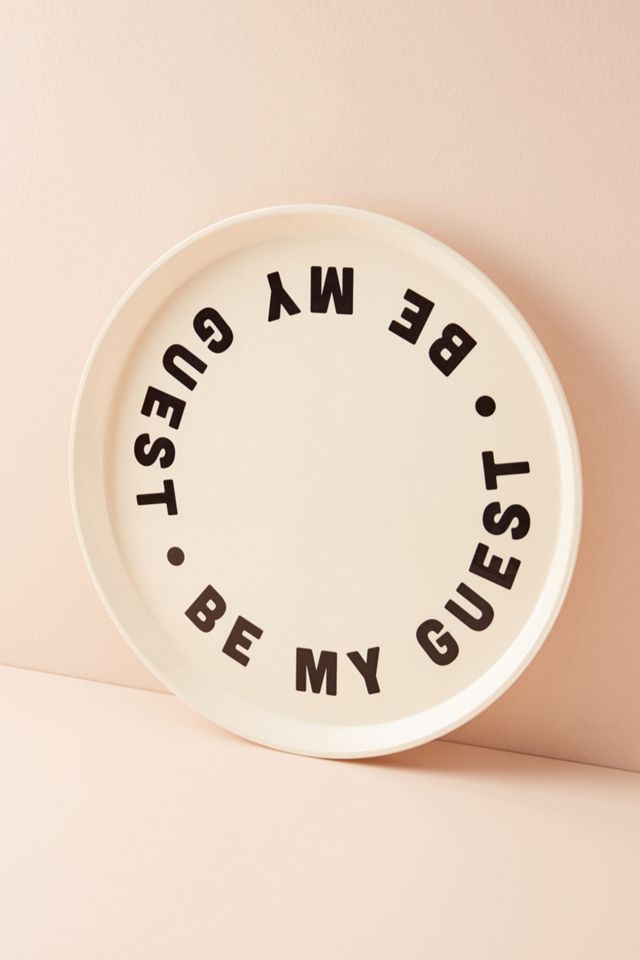 Be My Guest Decorative Tray
