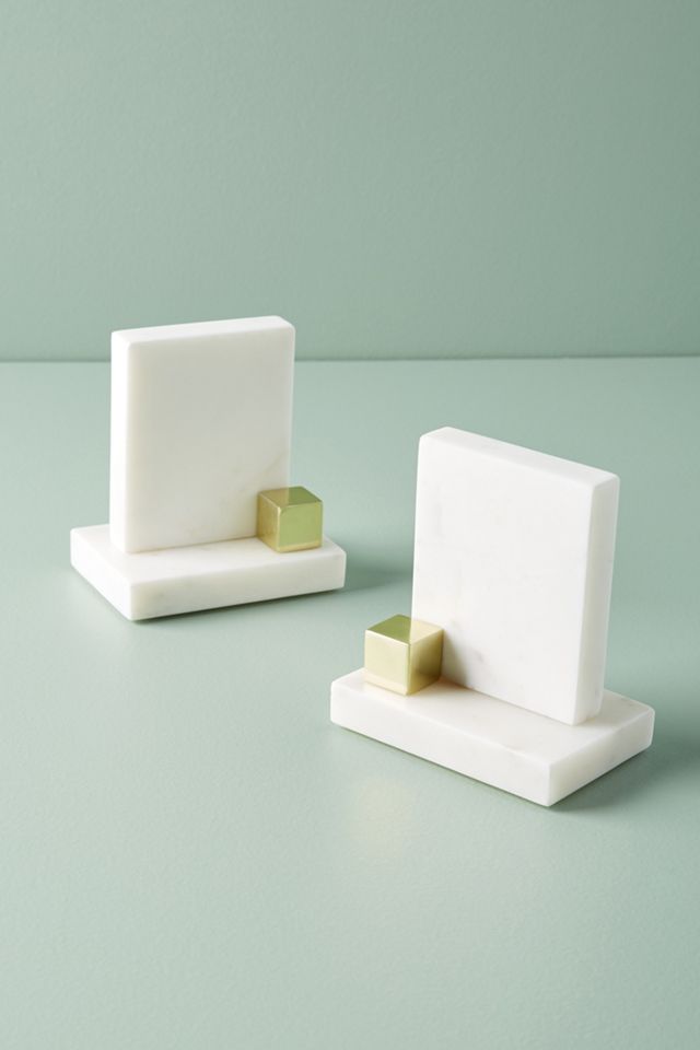 Marble Bookends #1