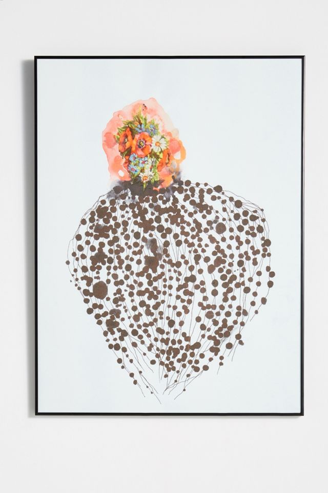 Blue Bloom Wall Art #1
