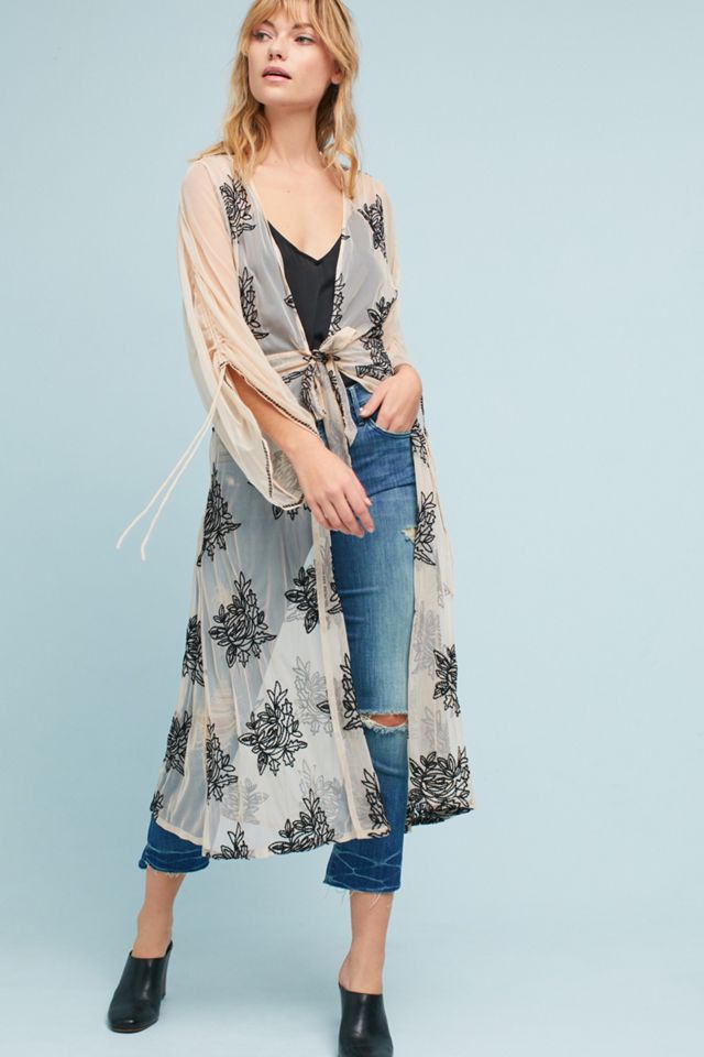Rosa Embellished Kimono #1