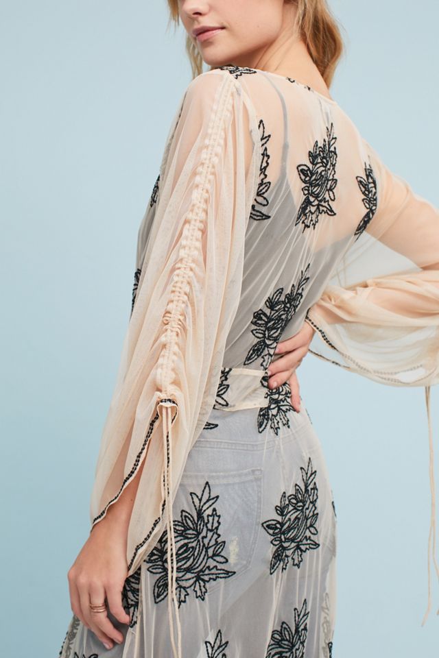 Rosa Embellished Kimono #4