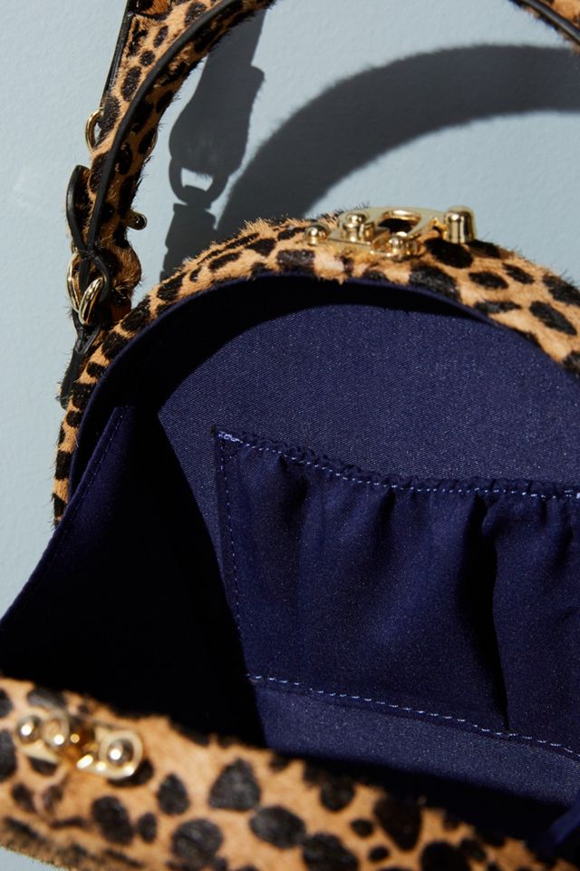 Circular Leopard-Print Crossbody Bag #2
