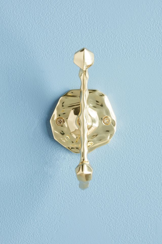 Forged Brass Towel Hook #1