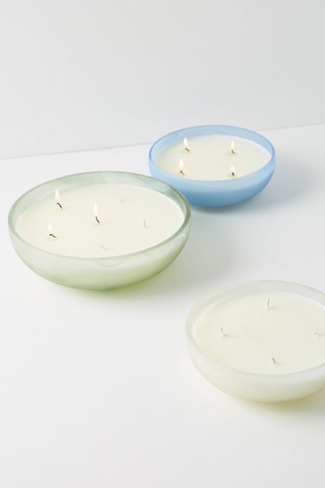 Swirled Glass Candle #1