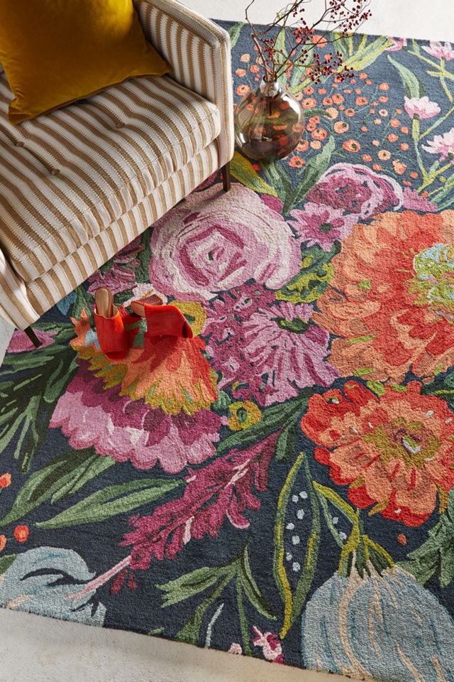 Tufted Wild Bloom Rug #1