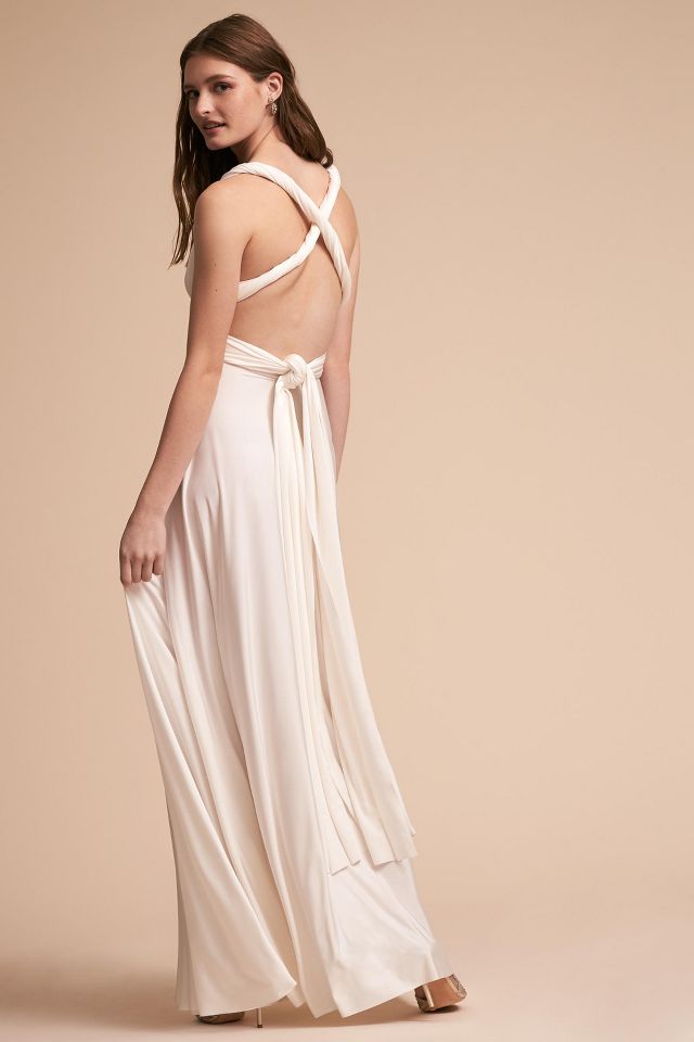 Bhldn ginger shops convertible maxi dress