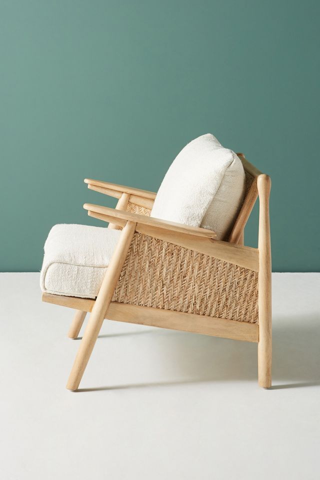 Anthropologie wicker online chair