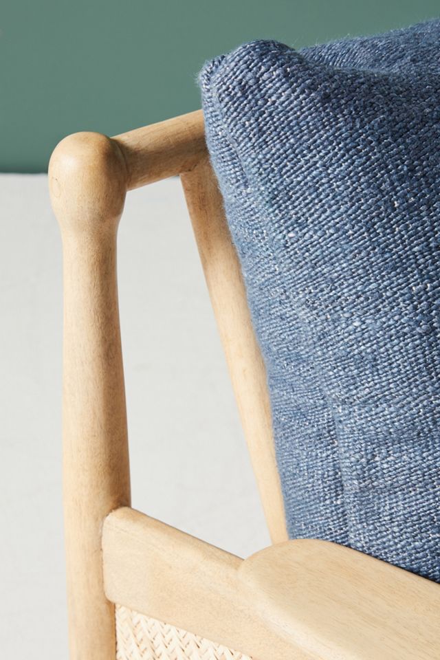 Linen Cane Chair #5