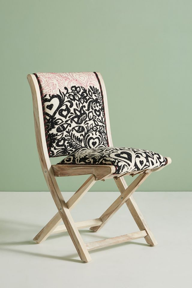 Anthropologie folding 2024 chair