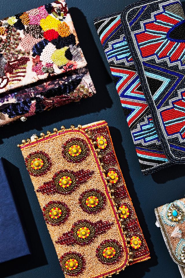 Beaded Bali Clutch #3