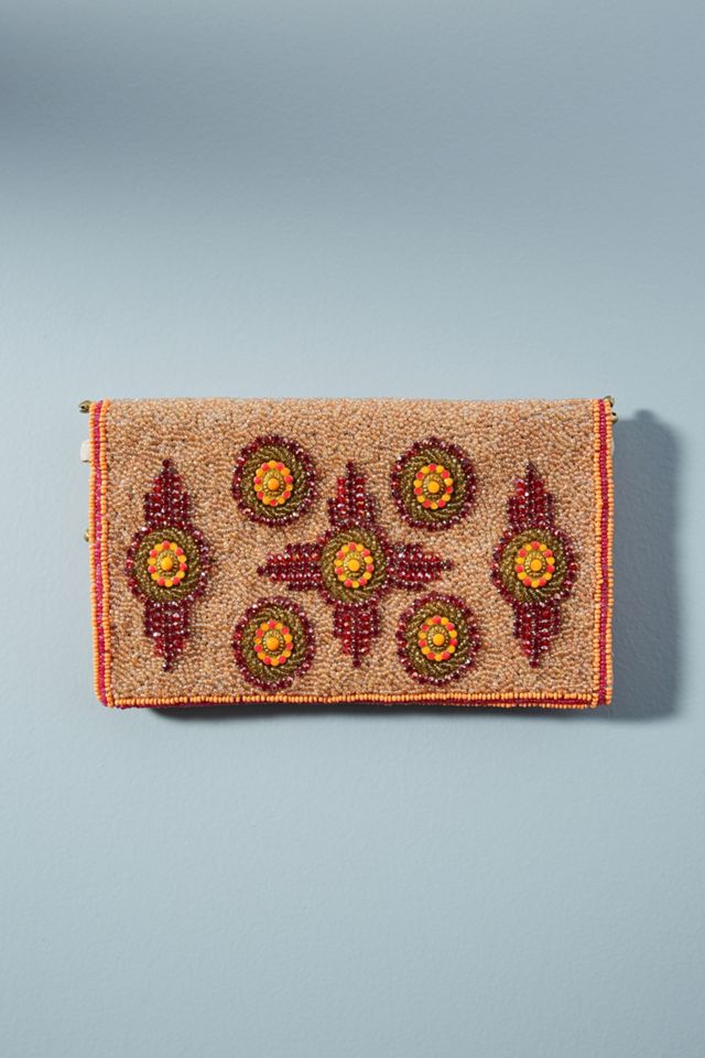 Beaded Bali Clutch #1