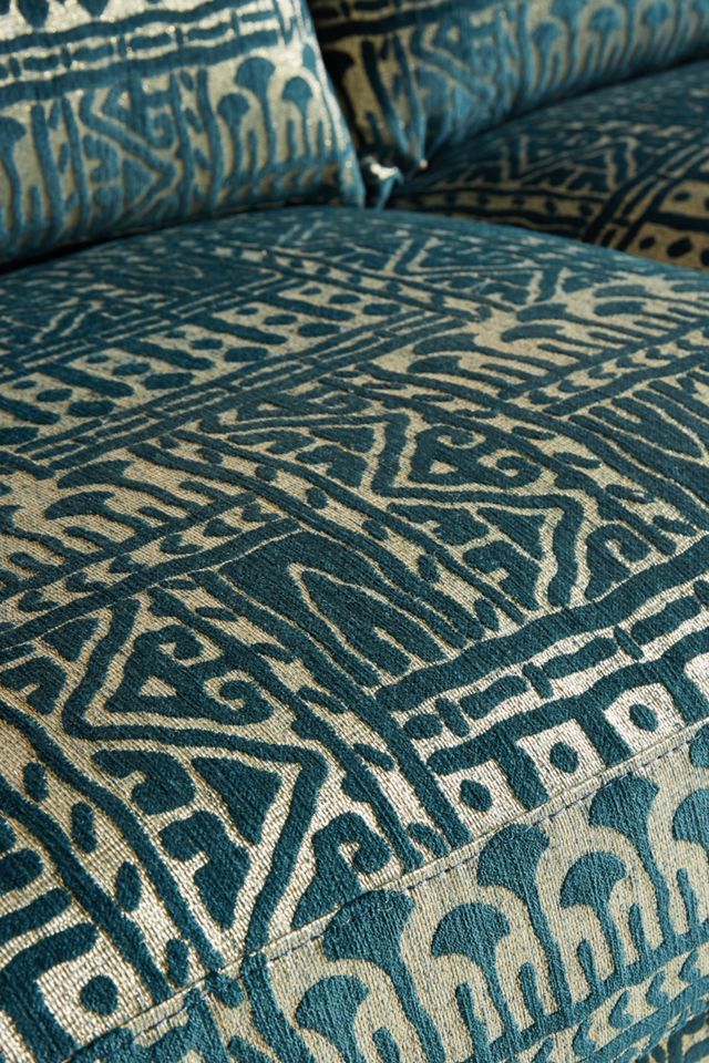 Rosa Print Linde Three-Cushion Sofa #5