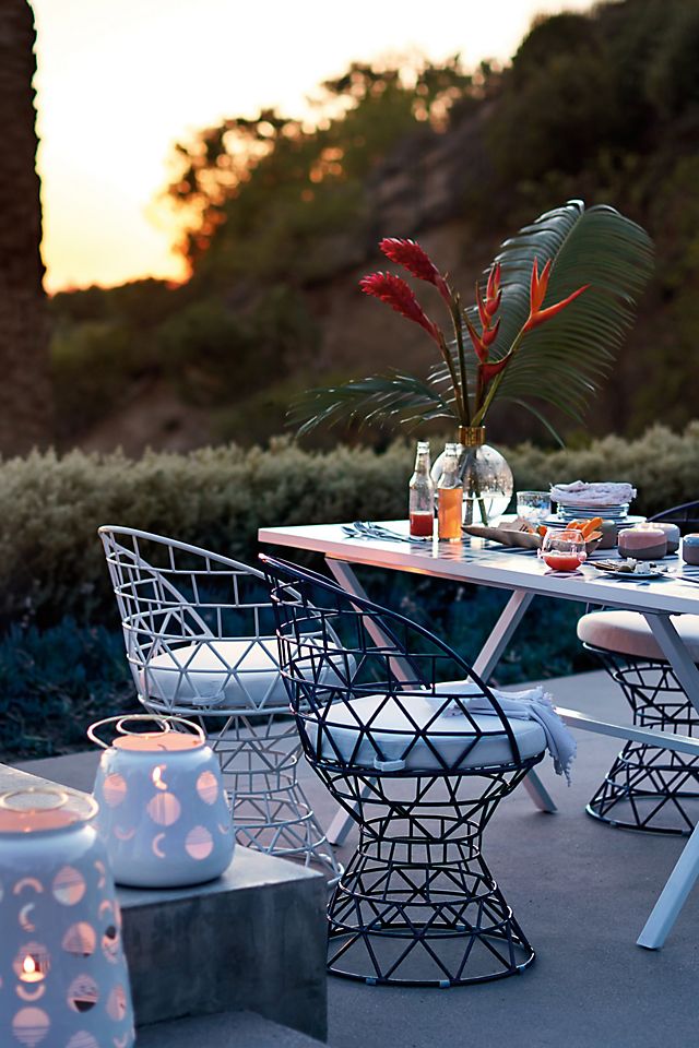 Cabo Indoor Outdoor Dining Table, Anthropologie Outdoor Furniture