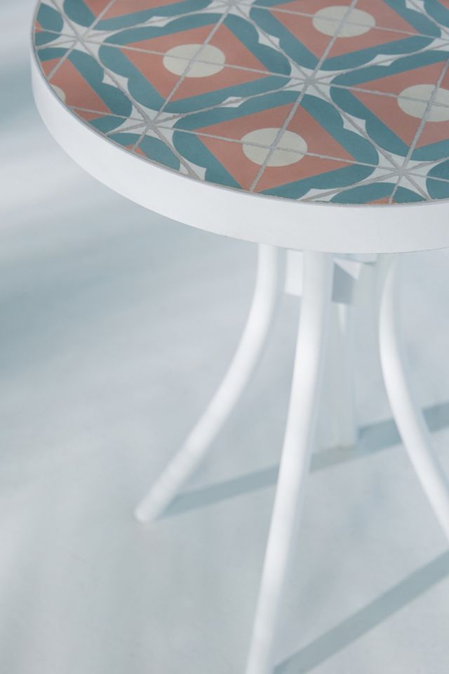 Tilework Indoor/Outdoor Side Table #1