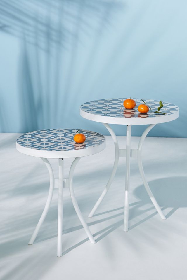 Tilework Indoor/Outdoor Side Table #3