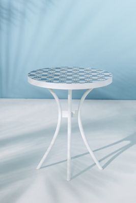 Tilework Indoor/Outdoor Side Table