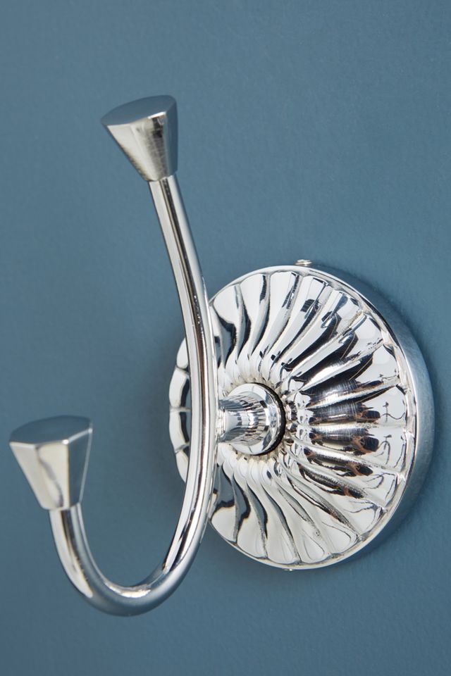 Fluted Towel Hook #1