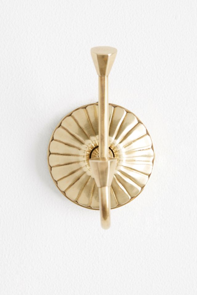 Fluted Towel Hook #1