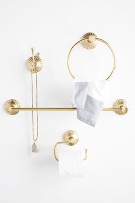 Fluted Towel Bar