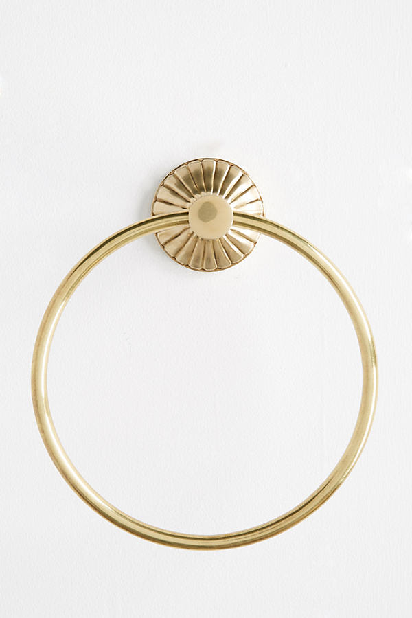 Fluted Towel Ring