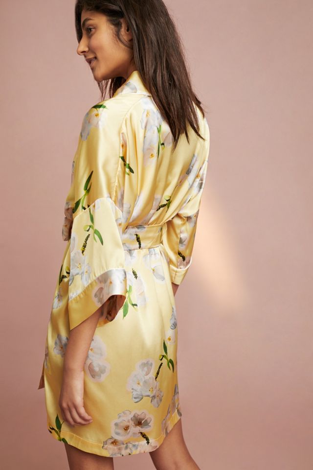Violet & Wren Signature Silk Kimono Robe #2