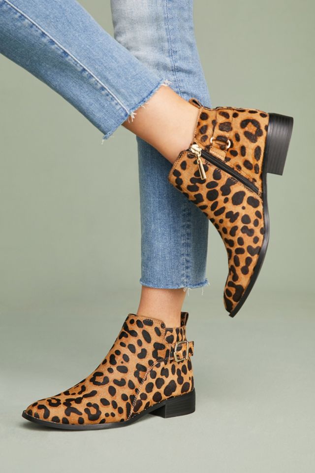 Steven by Steve Madden Cio Leopard Boots #1
