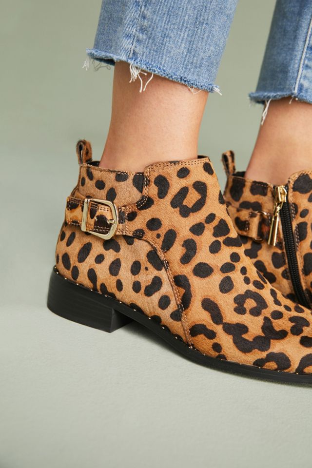 Steven by Steve Madden Cio Leopard Boots #2