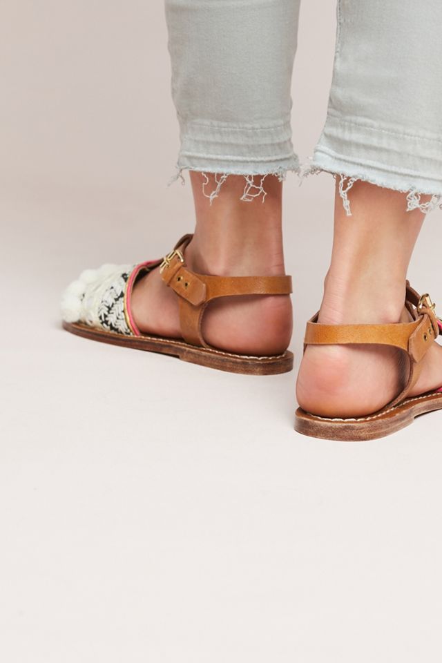 Dvlpmn+ Regine Pom Sandals #2