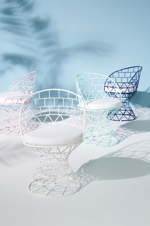 Desi Indoor/Outdoor Pedestal Chair #3