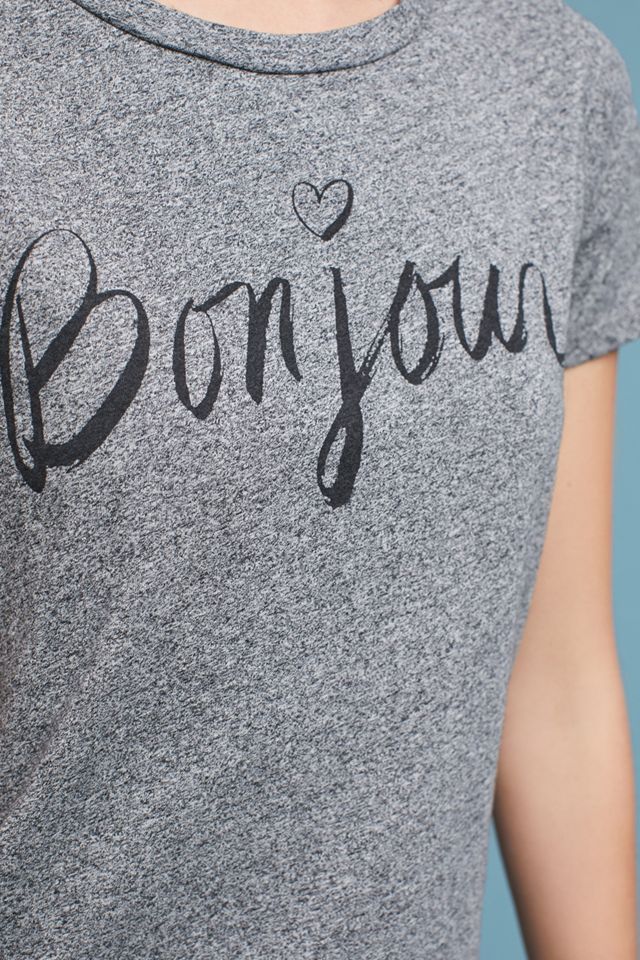 Sol Angeles Bonjour Graphic Tee #1