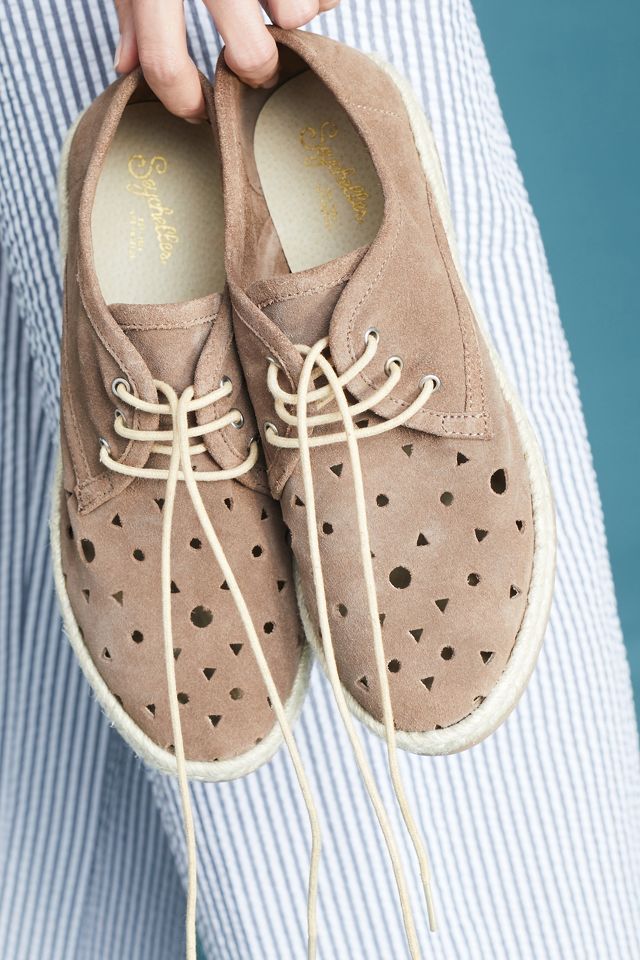 Seychelles Distinguished Perforated Oxfords Anthropologie