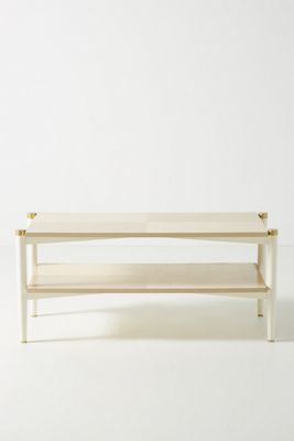 Geo-Marquetry Rectangular Coffee Table