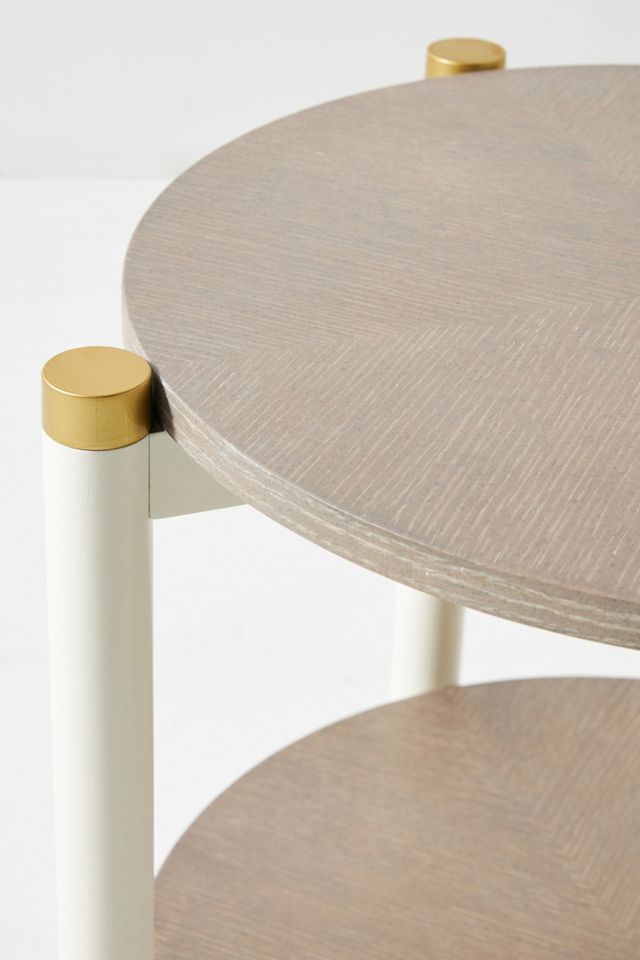 Geo-Marquetry Side Table #1