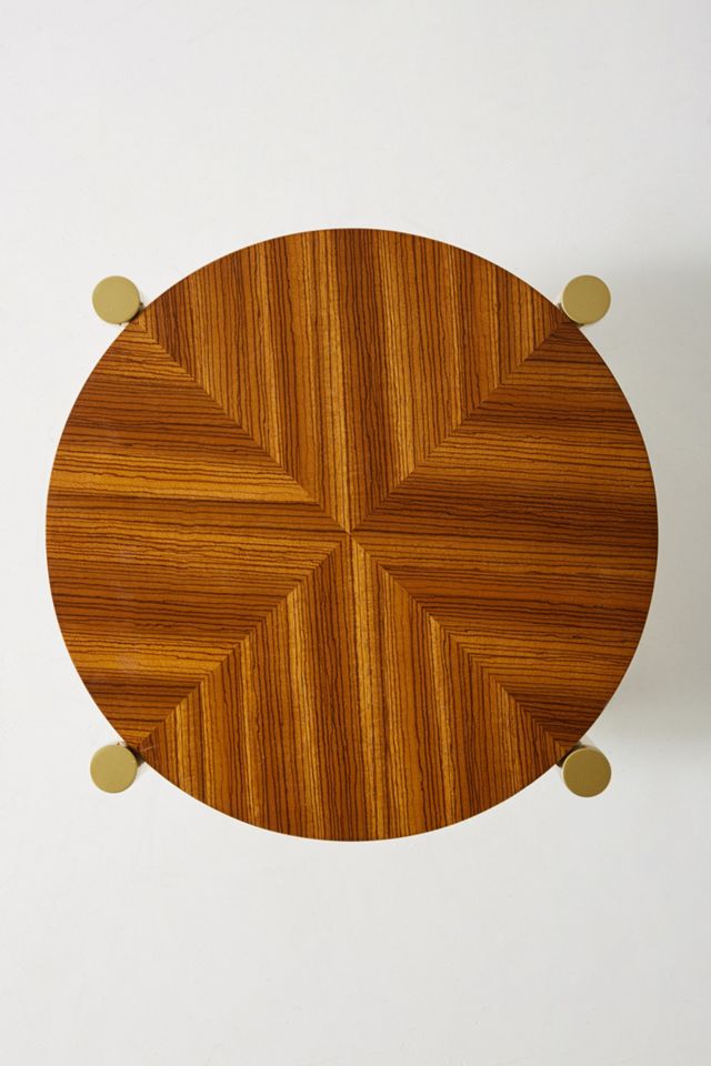 Geo-Marquetry Side Table #4