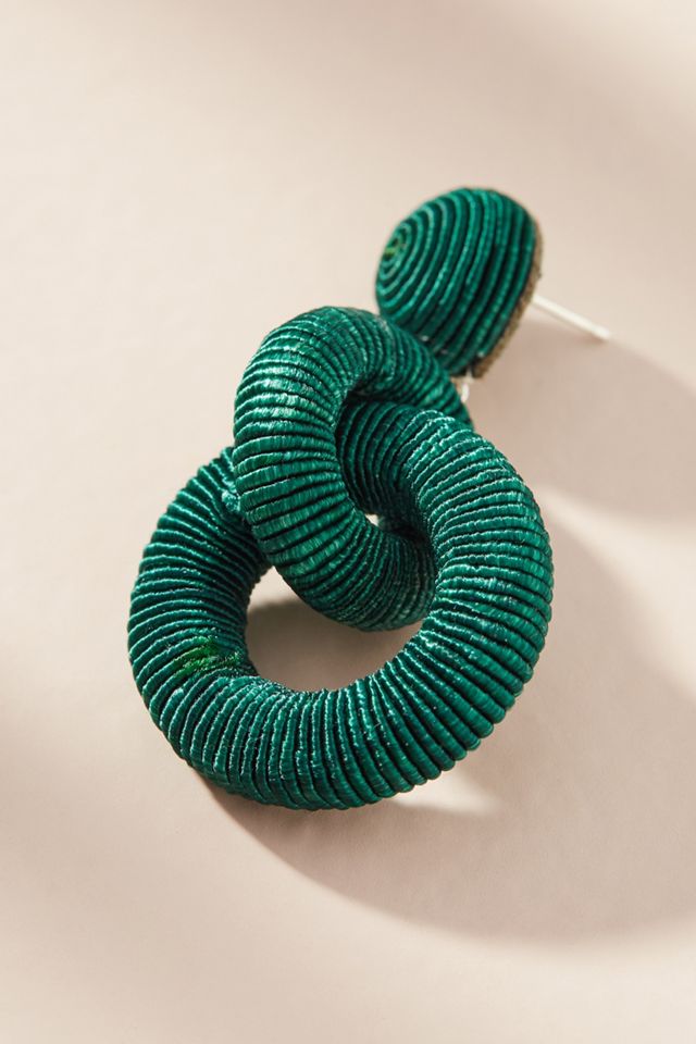 Tiered Hoop Drop Earrings #1