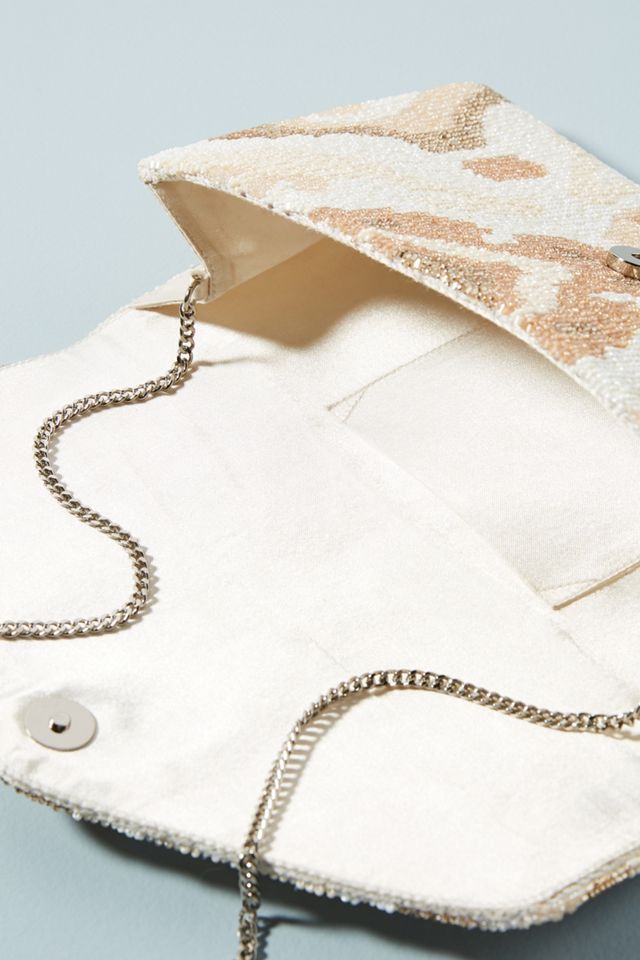Holiday Beaded Envelope Clutch #2