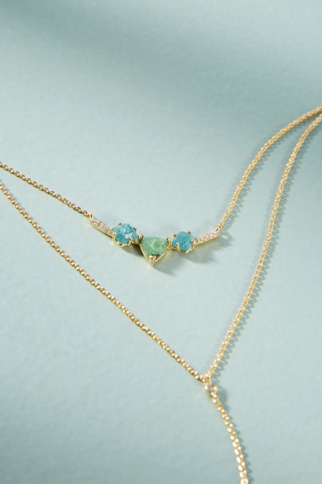 Rhiannon Layered Y- Necklace #1
