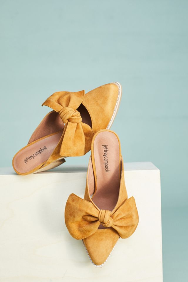 Jeffrey Campbell Cyrus Bow Mules #1