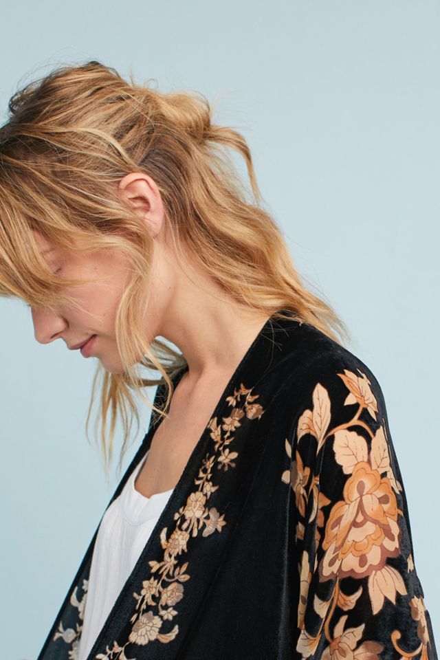 Stevie Velvet Kimono #2