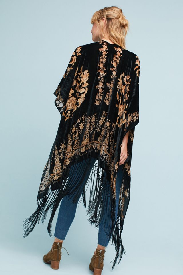 Stevie Velvet Kimono #3
