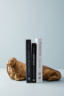 Walrus Bookends