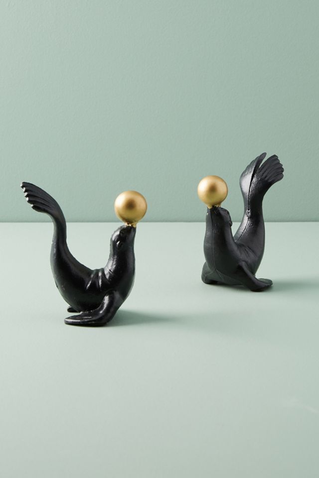 Sea Lions Bookends #1