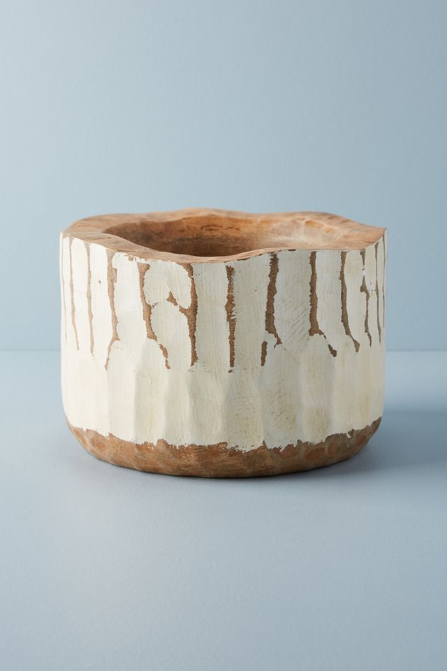 Etched Wood Bowl #3
