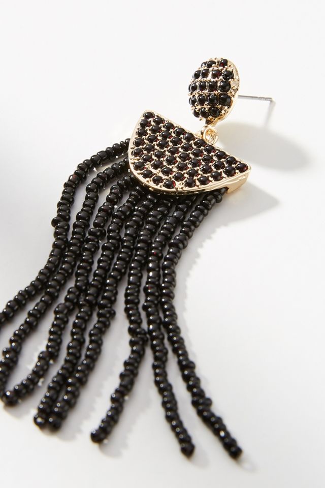 Tarot Tassel Drop Earrings #1
