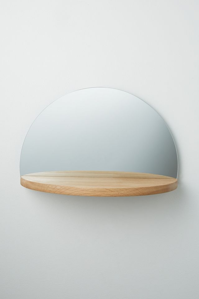 SemiCircle Shelf With Mirror Anthropologie UK
