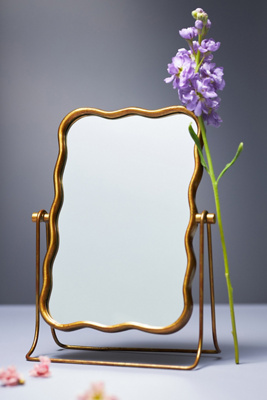 Shop Anthropologie Coquille Vanity Mirror