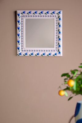 Bloomingville Badia Hand-Painted Wall Mirror