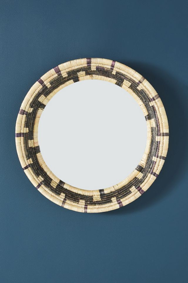 Handwoven Aubrey Mirror #1