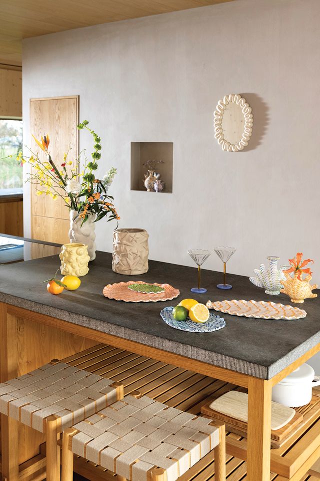 Oval Wiggle Wall Mirror #1